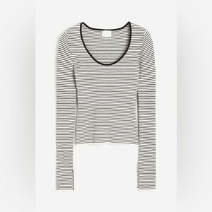 NWOT H&M Rib-Knit Top
